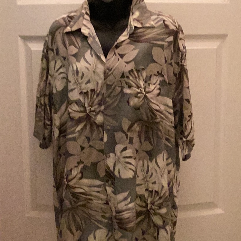🌴NWT Shirt Mens‎ Large Hawaiian Style Unisex Island Tropical Aloha 🌴